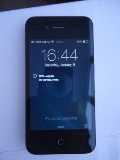 Лот: 3603552. Фото: 1. Apple iPhone 4S 16 Gb Black (оригинал... Смартфоны