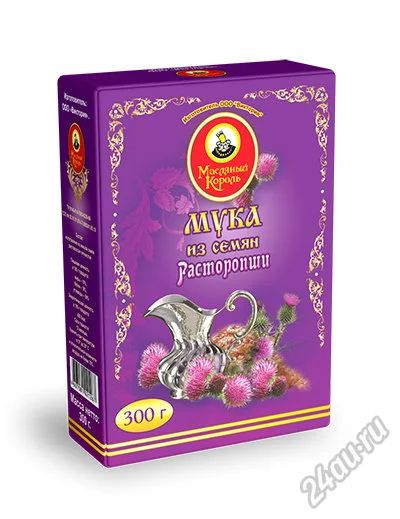 Лот: 5652154. Фото: 1. Мука расторопши (шрот расторопши... Диетическое питание