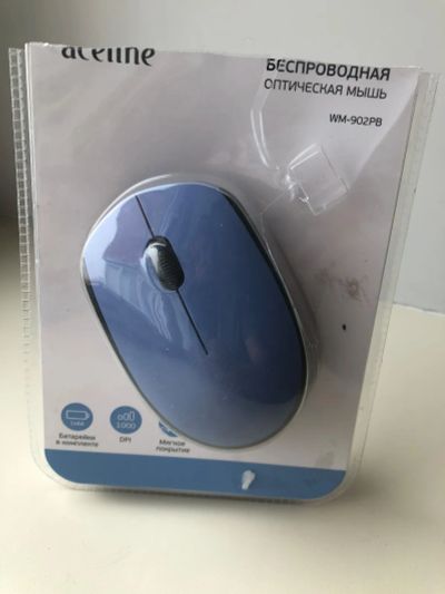 Лот: 21509639. Фото: 1. Беспроводная мышь Aceline WM-902PB. Клавиатуры и мыши