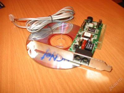 Лот: 157188. Фото: 1. Modem PCI 56K CNET. Проводные модемы