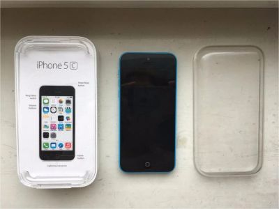 Лот: 10266477. Фото: 1. iPhone 5C 16gb голубой. Смартфоны