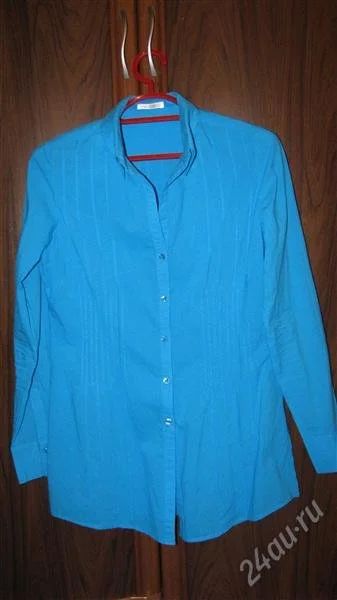 Лот: 1398766. Фото: 1. Рубашка удлинённая, очень стильная... Блузы, рубашки, водолазки