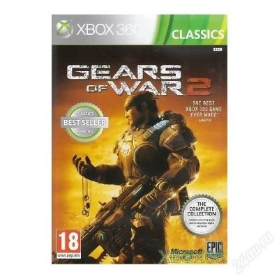Лот: 4158516. Фото: 1. Gears of War 2 xbox 360 лицензия. Игры для консолей