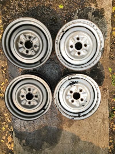 Лот: 14324713. Фото: 1. Штампованные диски на Toyota R... Диски