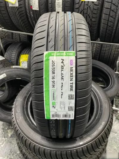 Лот: 19994077. Фото: 1. шины 205/55 R16 Nexen N'Blue HD... Шины