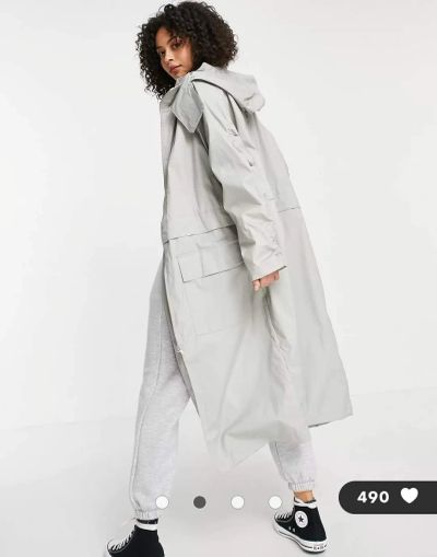 Лот: 20910396. Фото: 1. Парка тренч ASOS design. Верхняя одежда