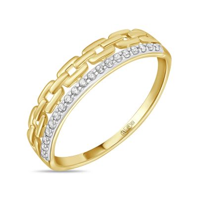 Лот: 24864233. Фото: 1. Кольцо с фианитами. Кольца, перстни