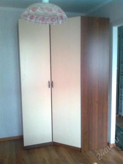Лот: 1300249. Фото: 1. шкаф плательный угловой. Шкафы, шкафы-купе