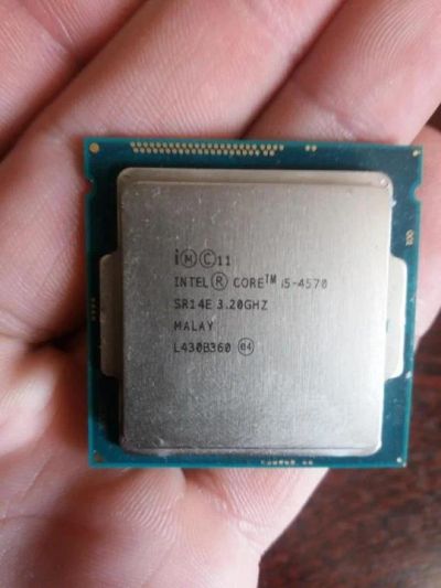 Лот: 17234824. Фото: 1. Процессор Intel i5-4570 (4 ядра... Процессоры