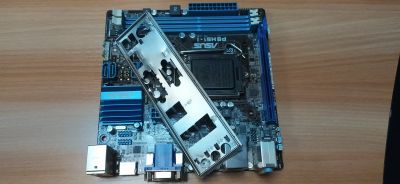 Лот: 17878105. Фото: 1. Материнская плата 1155 ASUS P8H61-I... Материнские платы