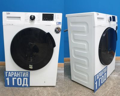 Лот: 20722900. Фото: 1. Стиральная машина Beko WSPE6H612W... Стиральные машины