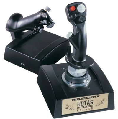 Лот: 3890235. Фото: 1. ThrustMaster HOTAS Cougar. Рули, джойстики