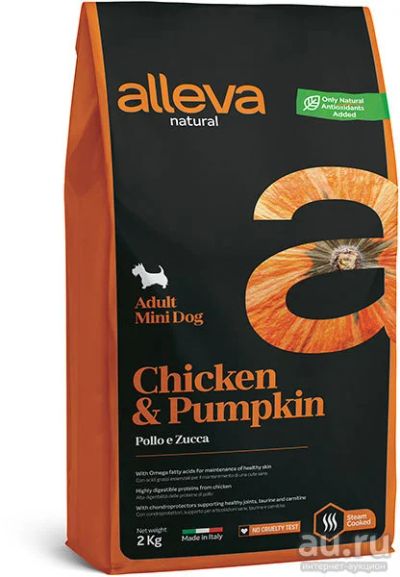 Лот: 18288353. Фото: 1. Alleva (Аллева) Natural Adult... Корма