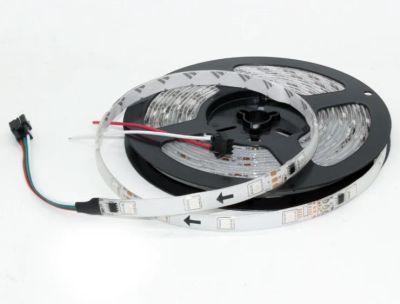Лот: 15188061. Фото: 1. Адресная светодиодная лента RGB... Светодиоды