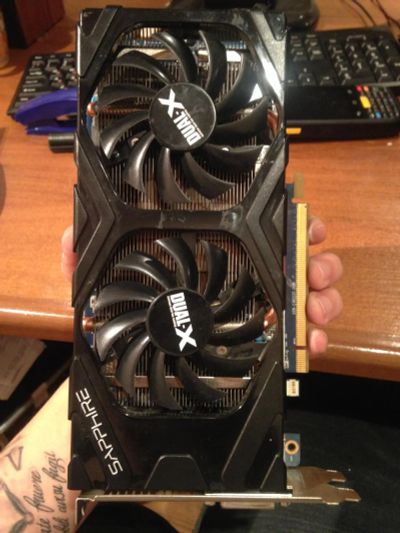 Лот: 11187825. Фото: 1. Видеокарта Radeon Sapphire hd7850... Видеокарты