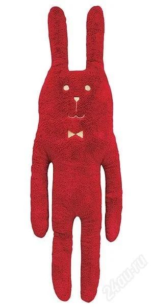 Лот: 819521. Фото: 1. Мягкий заяц Xmas Rab. Фигурки, статуэтки