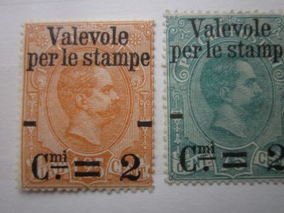 Лот: 18878320. Фото: 1. Марка Италия 1890г неп серия. Марки