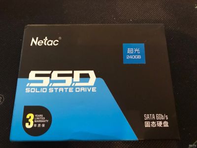 Лот: 13528992. Фото: 1. 240GB SSD SATA3 Netac N500S новый... SSD-накопители