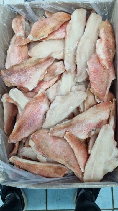 Лот: 20757590. Фото: 1. Филе окуня на коже с/м. Икра, рыба, морепродукты