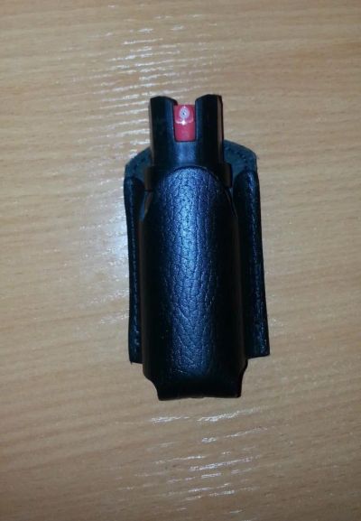 Лот: 8913557. Фото: 1. Чехол кожаный (система ношения... Баллончики