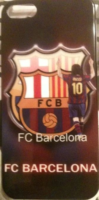 Лот: 4093951. Фото: 1. Чехол iPhone 5 5s Barcelona Барселона... Чехлы, бамперы