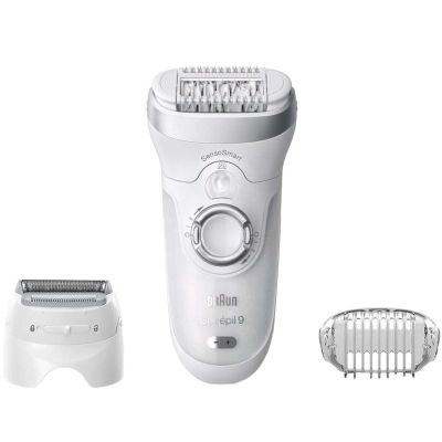 Лот: 25604132. Фото: 1. Эпилятор Braun Silk-epil 9 SES... Укладка и стрижка волос, бритьё, эпиляция