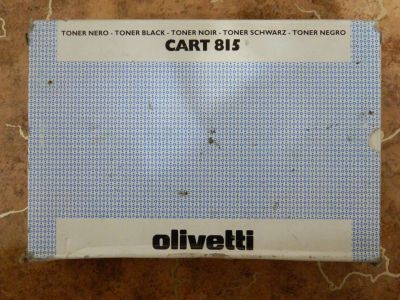 Лот: 12873072. Фото: 1. тонер Olivetti black cart 815. Картриджи, расходные материалы