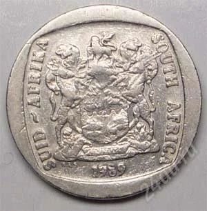 Лот: 1580920. Фото: 1. ЮАР. 2 ранд 1989г. Африка