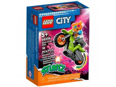 Лот: 21361680. Фото: 1. LEGO City Медвежий трюковый мотоцикл... Конструкторы