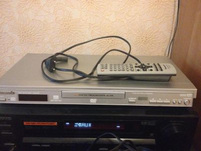 Лот: 7631136. Фото: 1. Panasonic DVD-S27. DVD, Blu-Ray плееры