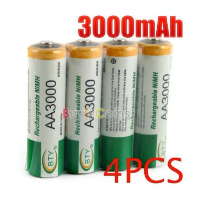 Лот: 3137778. Фото: 1. Аккумуляторы BTY Ni-MH AA 3000mAh... Батарейки, аккумуляторы, элементы питания