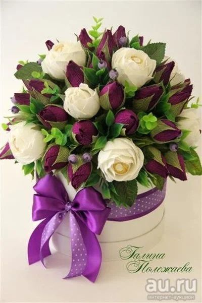 Лот: 13246042. Фото: 1. Букеты из конфет №17. Букеты из конфет, игрушек