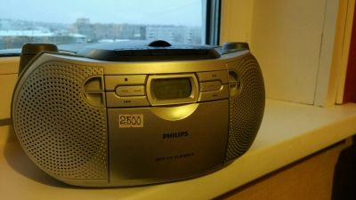 Лот: 8543651. Фото: 1. Магнитола Philips az1047. Музыкальные центры, магнитолы