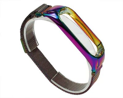 Лот: 20886264. Фото: 1. Ремешок Xiaomi Mi Band 5 Milanese... Смарт-часы, фитнес-браслеты, аксессуары