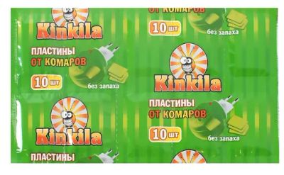 Лот: 20716359. Фото: 1. Пластины Kinkila от комаров, 10... Средства от насекомых и грызунов