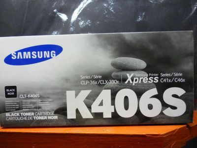 Лот: 10790768. Фото: 1. Картридж Samsung (404) CLT-K406S... Картриджи, расходные материалы