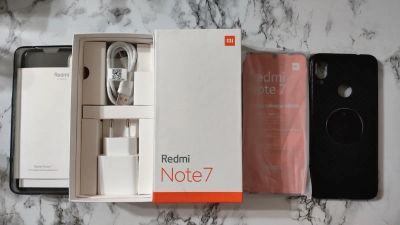 Лот: 25237519. Фото: 1. Xiaomi Redmi Note 7 4\64 Черный. Смартфоны