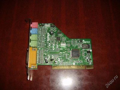 Лот: 2217801. Фото: 1. звуковая карта PCI Genius Forte... Звуковые карты