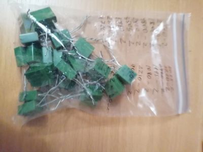 Лот: 25789615. Фото: 1. Конденсаторы К71-7 15 номиналов... Конденсаторы