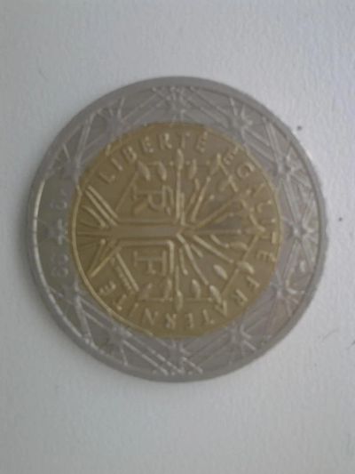 Лот: 4567632. Фото: 1. 2 евро,Франция,1999г. ОБМЕН. Европа