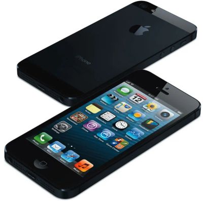 Лот: 4332807. Фото: 1. iphone 5 16gb (черный) [отличное... Смартфоны