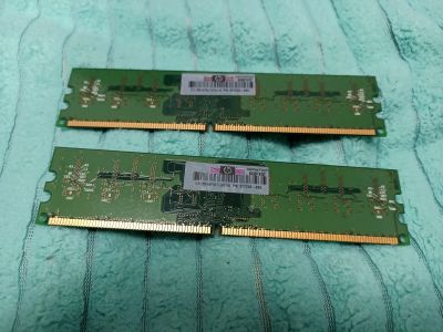 Лот: 24591095. Фото: 1. Память озу ddr2 512 mb 1r*8 pc2-5300u-555-12-d0... Оперативная память