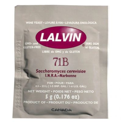 Лот: 19312931. Фото: 1. Винные дрожжи Lalvin 71В / для... Ингредиенты для приготовления напитков