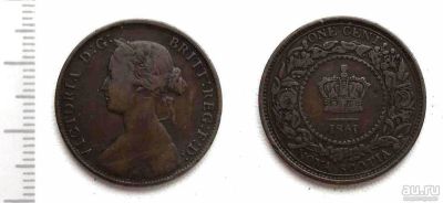Лот: 8272678. Фото: 1. Канада (Нова Скотия). 1 цент 1861... Америка