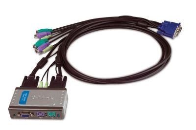 Лот: 17239729. Фото: 1. KVM переключатель D-Link KVM-121. Клавиатуры и мыши