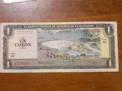 Лот: 16862557. Фото: 1. 1 колон 1979 года, Сальвадор... Америка