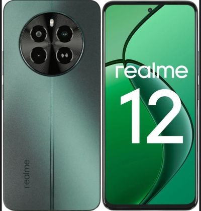 Лот: 23603002. Фото: 1. Смартфон realme 12 4G 8/256 Green... Смартфоны