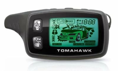Лот: 18312340. Фото: 1. Брелок сигнализации ЖК Tomahawk... Автомобильные сигнализации