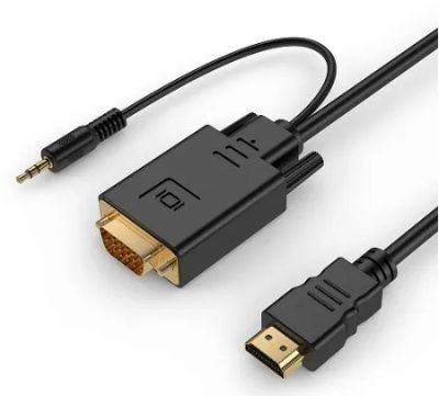 Лот: 24949119. Фото: 1. Кабель HDMI(m) - VGA(m) 10м Cablexpert... Шлейфы, кабели, переходники