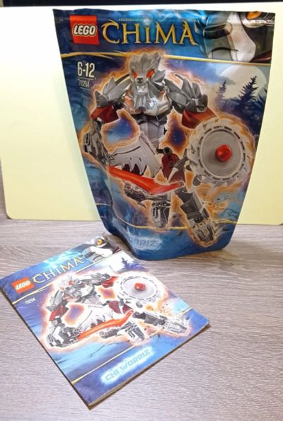 Лот: 18233493. Фото: 1. Lego Legends of Chima Chi Worriz... Конструкторы